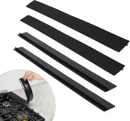 OTraki 4 Pack Silicone Stove Gap Covers Adjustable Length 25 Inch