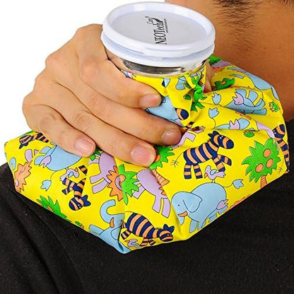Neotech Care Ice Bag with Screw Top Lid (Smiley Face Design, 8 inch)