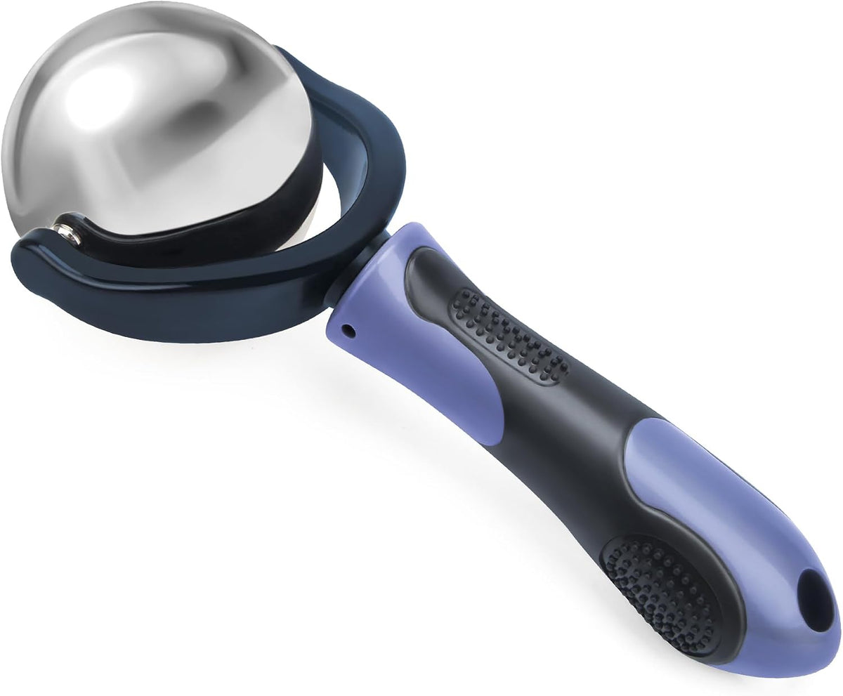 Cold Massage Roller Ball with Handle-Back Muscle Metal Ice Roller Ball Tool