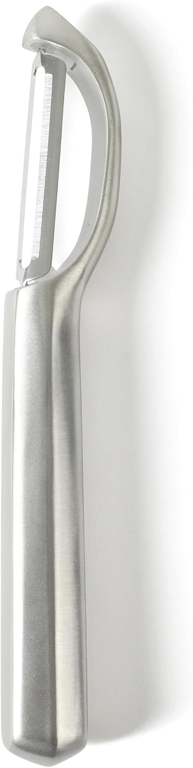 Calphalon Edge Stainless Steel Y Vegetable Peeler w/Thermoplastic Rubber Handle - Navy Blue