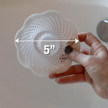 Danco Tub Hair Catcher & Strainer, Drain Clog Prevention (10306)
