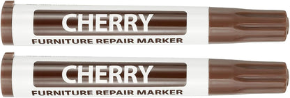 PATIKIL 2Pcs Furniture Markers Touch Up, Furniture Repair Kit Wood Markers for Scratches Wood Floor Holes Tables, White