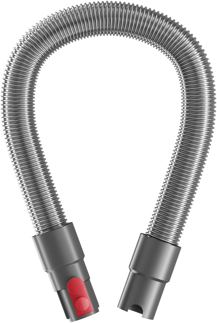 Dryer Lint Vacuum Attachment Compatible with Dyson V15 V12 V11 V10 V8 V7 Gen5 Cordless Vacuum Cleaner, Flexible Dryer Vent Cleaner Kit Lint, The switch lock, so you don't need press the switch tightly