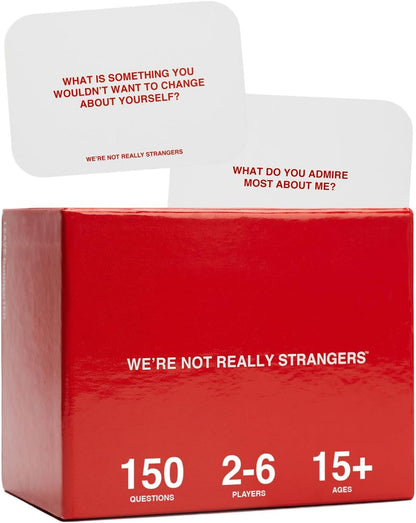 WE'RE NOT REALLY STRANGERS Self-Love Edition Card Game for Teens and Adults