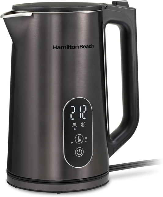 Hamilton Beach Digital 1.7L Electric Tea Kettle, Water Boiler & Heater