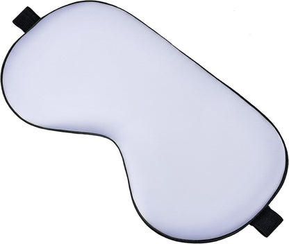 Sleep Mask for Side Sleeper Women Men, Eye Mask for Sleeping Light Blocking, 3D Contoured Cup Sleeping Mask, Soft Breathable Sleep Eye Mask with Adjustable Elastic Strap for Travel (Pastel Blue)