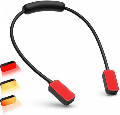 Ultra-Lightweight Neck Reading Light with 660nm Red Light for Night Reading
