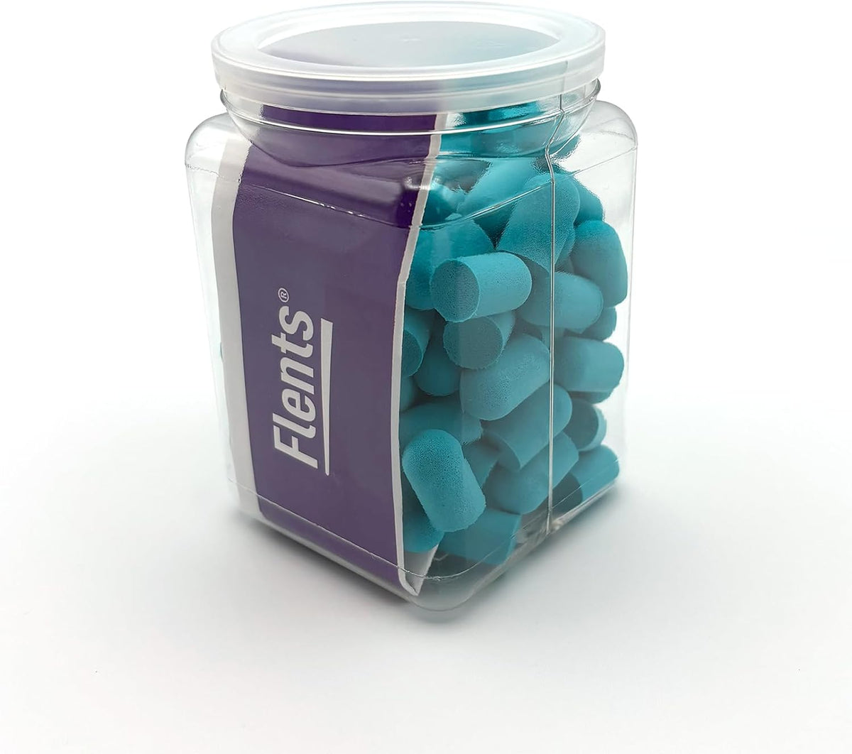 Flents Protechs Super Sleep Foam Ear Plugs, NRR 29, 10 Pair, Teal