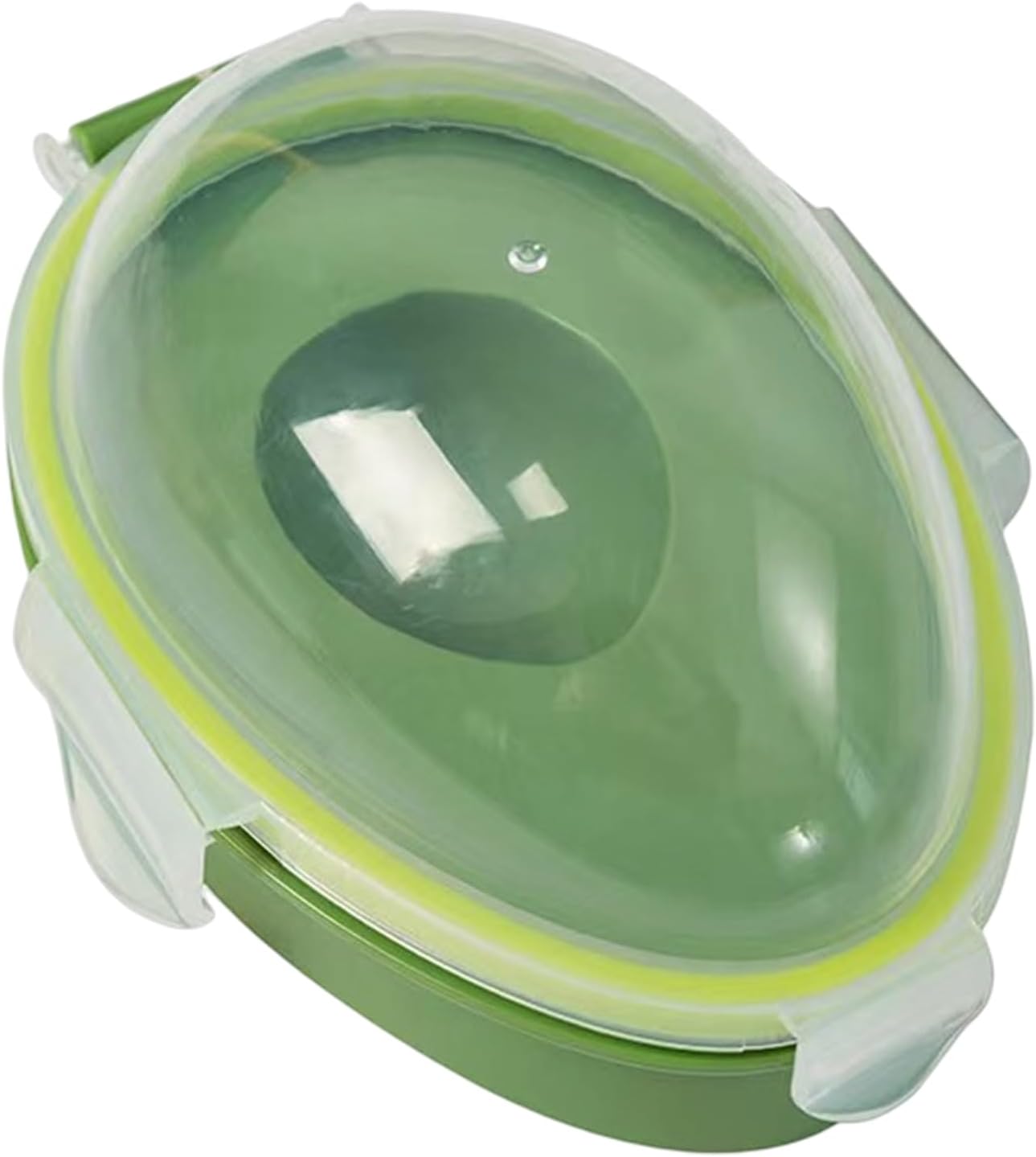 Avocado Saver Holder, Avocados Saver Keeper, Avocado Container Storage Box Reusable Food Crisper Fruit Keeper for Refrigerator, Keep Your Avocados Fresh (Green)