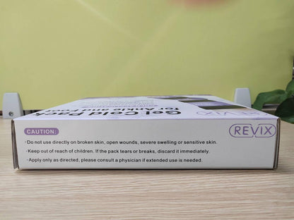 REVIX Ankle Ice Pack Wrap, Reusable Gel Ice Pack for Foot Pain Relief