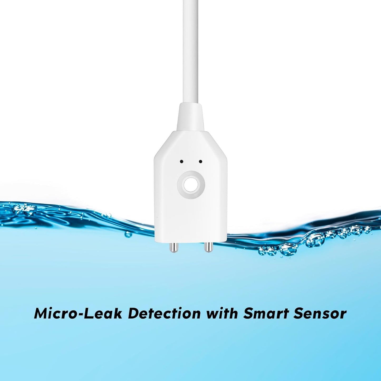 Smart Leak Detection Sensor | Water Leak Alarm with Real-Time Alerts for Home, Office & Basement Protection