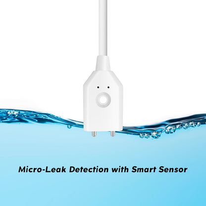 Smart Leak Detection Sensor | Water Leak Alarm with Real-Time Alerts for Home, Office & Basement Protection
