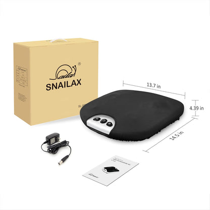 Snailax 2-in-1 Shiatsu Foot and Back Massager with Heat - Kneading Foot Warmer, Electric Feet Massage, Massagers for Back,Leg, Gift for Women Men