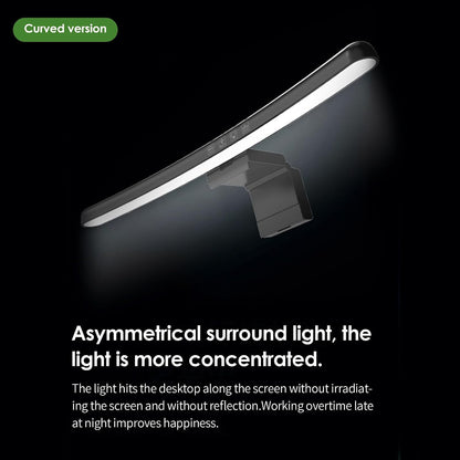 BY-J [2025 Upgraded Version Eye Protection Study Desk Lamp Student Desk Bedside Dressing Table Magnetic Wall-Mounted 42cm Long Cool Light Rechargeable Student Dormitory Children's Reading Light