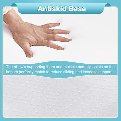 Blanket Lifter for Feet-Sheet Lifters for Foot of Bed Blanket Elevation Wedge Foot Cradle Tent Sleep Support Raiser Supplies Foam Block Toes Pain Leg Knee Ankle Post Surgery Recovery