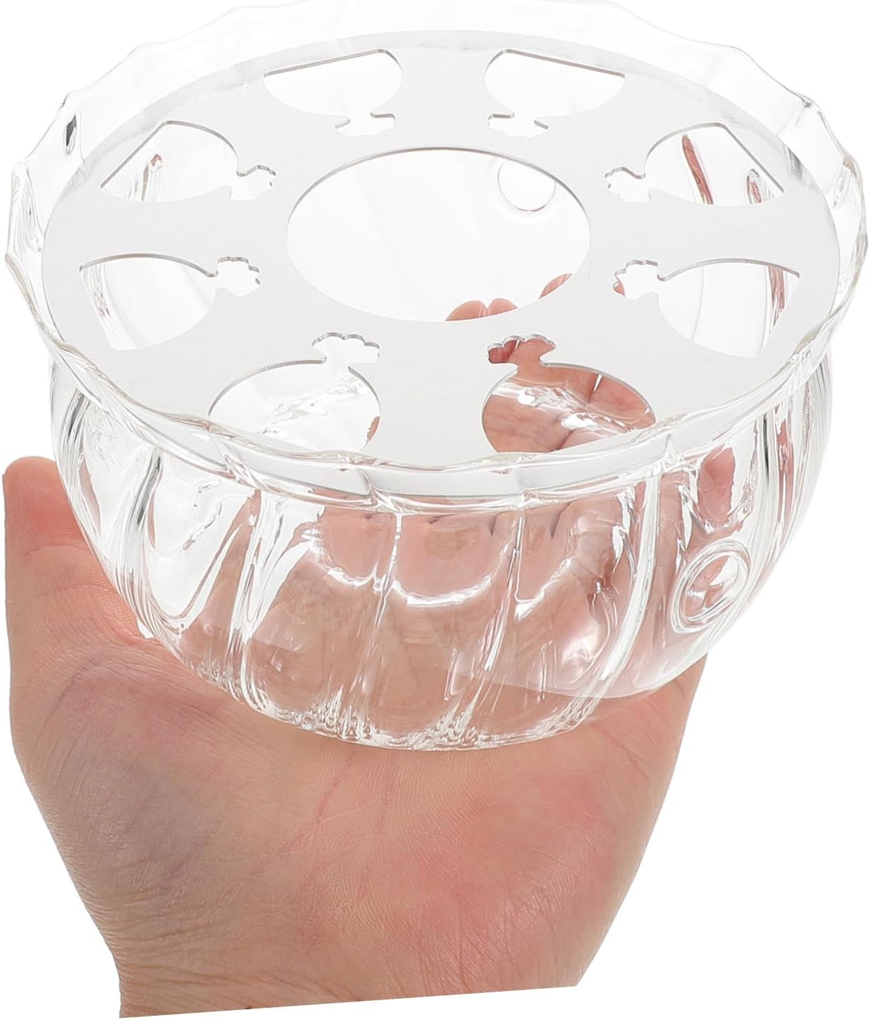 IMIKEYA Glass Teapot Warmer Tealight Holder Heat Base for Teapot and Beverages Elegant Glass Design Consistent Heat for Tea for Home Tea Parties