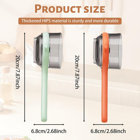 Peeler with Container - New with Box Storage Kitchen Special Fruitpeeler，Vegetable Peeler with Storage Box, Double-Sided Stainless Steel Multi-function Peeler for Home Kitchen (Orange)