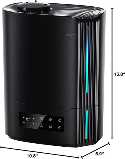 BREEZOME 6L Humidifier for Bedroom Large Room Smart Humidistat Control