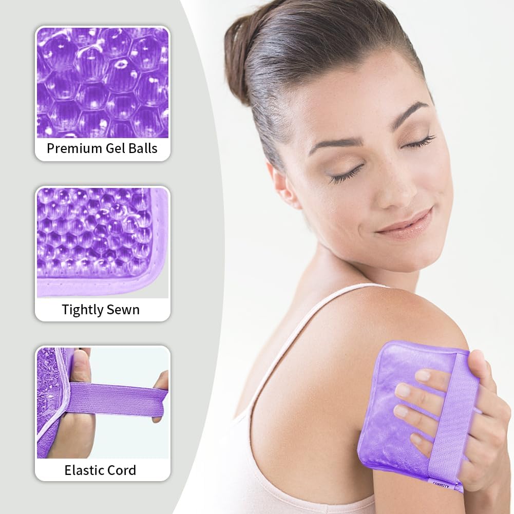 Ice Packs for Injuries Reusable, Hot & Cold Therapy