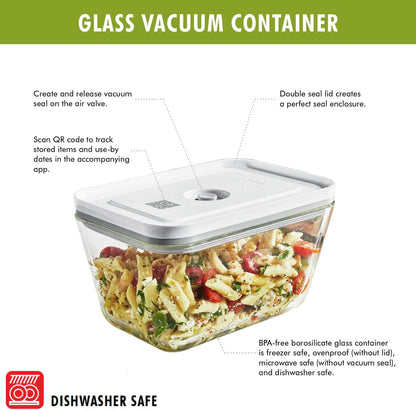 For food to stay fresh up to 5X longer, pump required (not included).