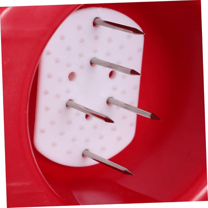 SOLUSTRE Vegetable Cutting Guard Finger Protector for Slicing Food Safety Holder Non-Slip Grip for Kitchen Use Compatible Mandoline Slicer and Grater