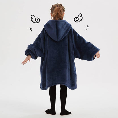 Wearable Blanket Hoodie for Adults With Pocket Strawberry Hoodie | Sherpa, Fuzzy Blanket Hoodie, Oversized Sweatshirt Blanket, Kangaroo Pouch, Cute Birthday Gifts for Sister, Cute Stuff