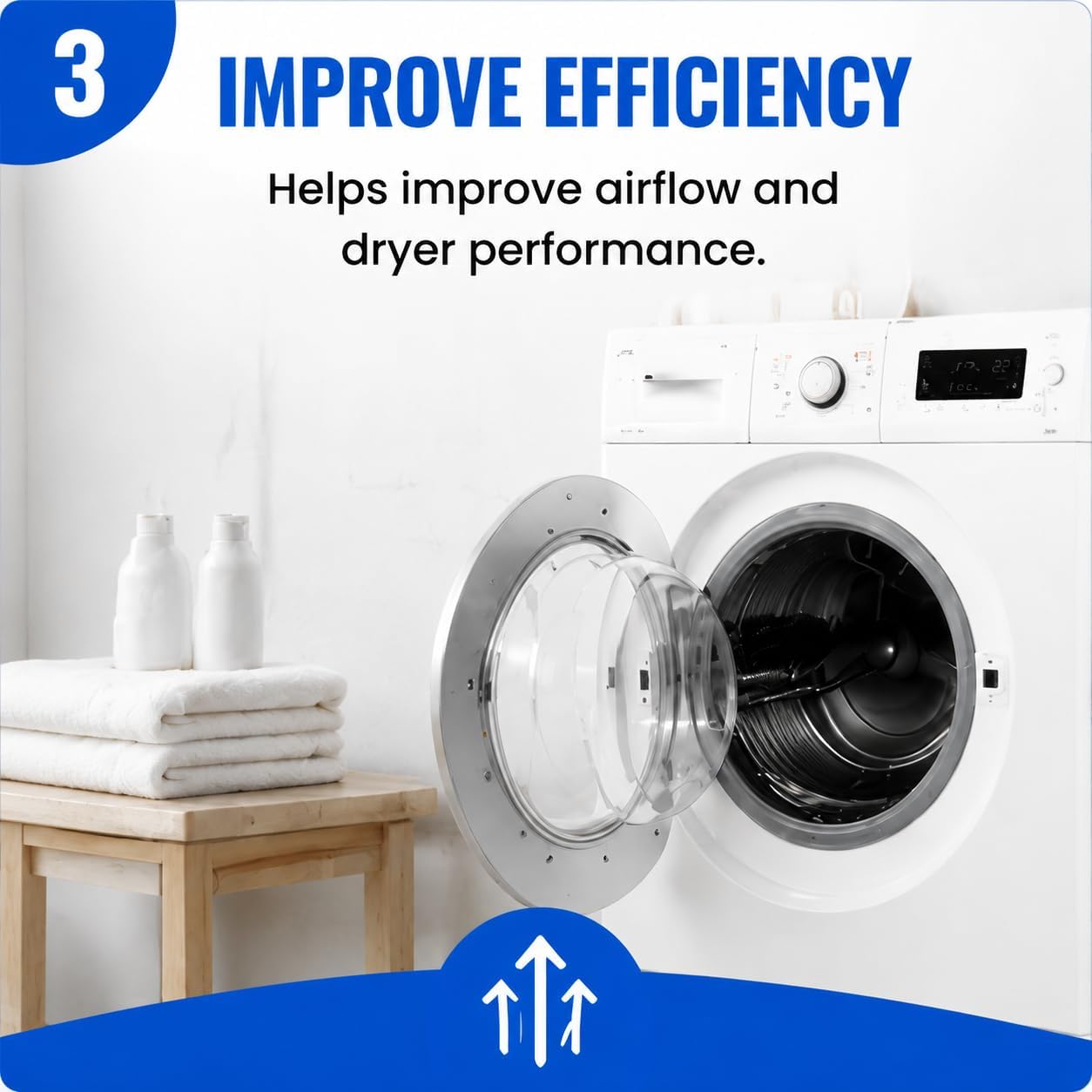 Dryer Lint Brush Vent Cleaner Lint Trap Cleaning Tool Dryer Vent Brush Long Flexible with Wood Handle 27.95Inches Medium Size for Dryer Vent Cleaning DIY Enthusiasts Homeowners (1, PCS)