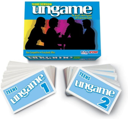 Pocket UNGAME - Seniors Edition - Non-Competitive Card Game for Seniors to Discuss, Share Values & self Express - Take a Walk Down Memory Lane - Age 55+
