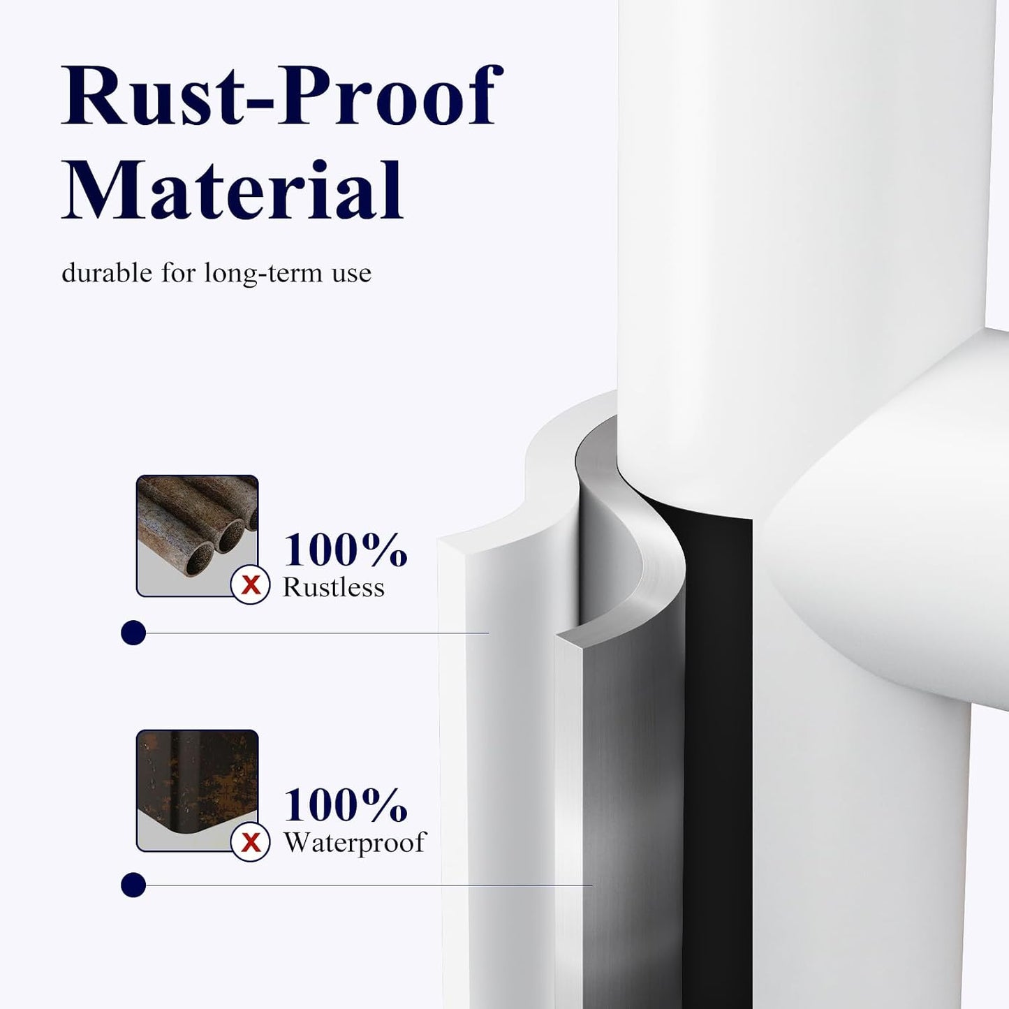 Kitsure Metal Toilet Paper Holder Free Standing, Medium, Black | Rustproof Toilet Paper Stand for 4 Rolls, Bathroom Organizers and Storage with Anti-Slip Base and Plastic Shelf