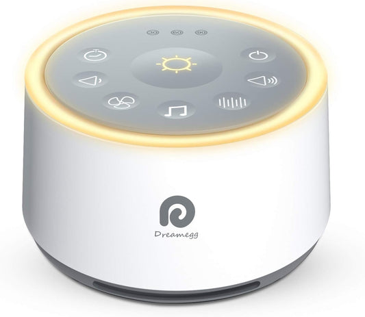 Dreamegg White Noise Machine for Adults - 10W Powerful Sound Machine with 29 Soothing Sounds, Noise Masking for Snoring, Traffic & Office Privacy, Ideal for Home, Travel & Deep Sleep