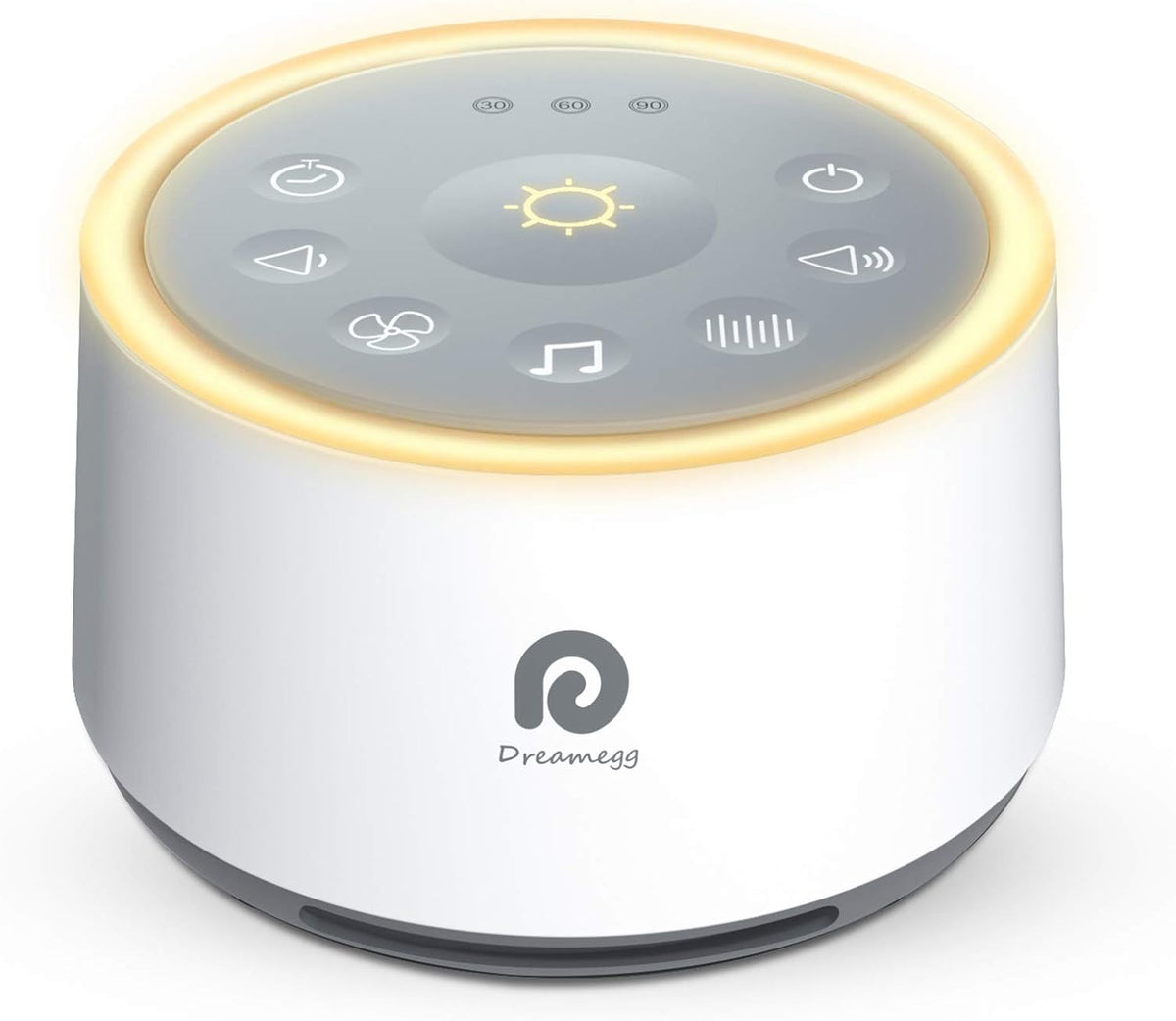 Dreamegg White Noise Machine for Adults - 10W Powerful Sound Machine with 29 Soothing Sounds, Noise Masking for Snoring, Traffic & Office Privacy, Ideal for Home, Travel & Deep Sleep