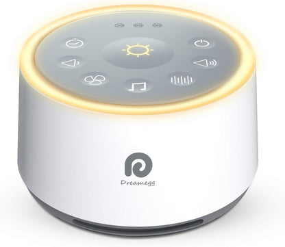 Dreamegg White Noise Machine for Adults - 10W Powerful Sound Machine with 29 Soothing Sounds, Noise Masking for Snoring, Traffic & Office Privacy, Ideal for Home, Travel & Deep Sleep