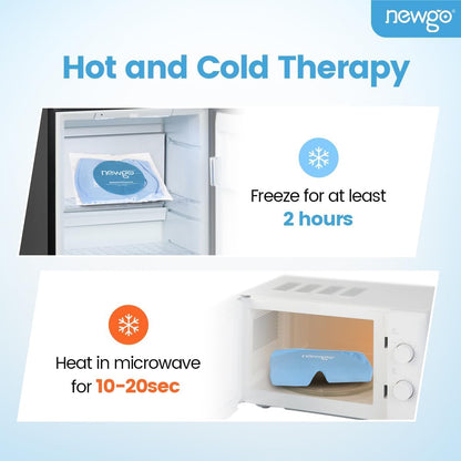 NEWGO Cooling Face Eye Mask for Puffy Eyes, Cold Face Ice Pack