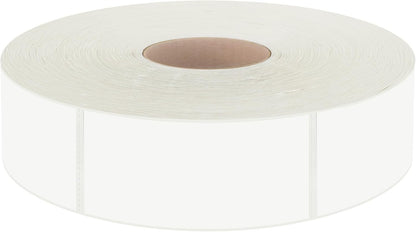 1000 Removable Food Labels, Water/Oil/Tear Resistant Blank Stickers with Perforation Line for Food Containers, Freezer, Fridge, Jars, Pantry, Organization (1” x 2”)