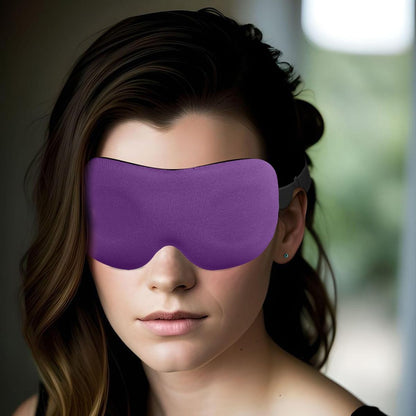 DTS Eye Sleep Mask for Side Sleepers Men Women Zero Eye Pressure 3D Cups Complete Light Blocking Night Blindfold with Adjustable Strap Shade Cover Sleeping Mask for Travel Nap Work Home (Black)