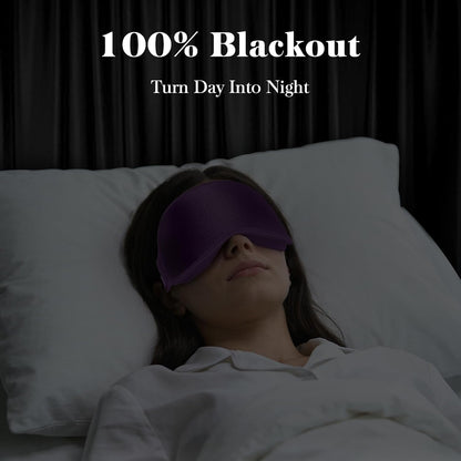 Fygrip 3D Eye Mask Sleep Mask for Men & Women, Black