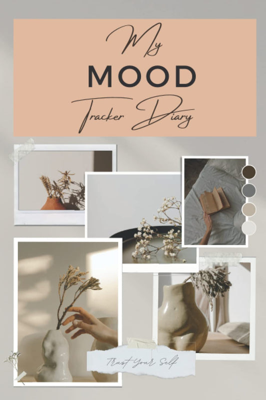 MOOD TRACKER DIARY: Habit And Mood Tracker Journal & Mental Health Care | Anxiety Mood Tracker | Track Your Mood , Goals & New Habits | 6x9 Inches