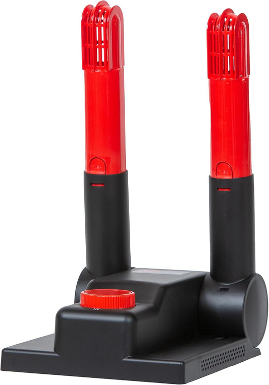 JobSite Portable Boot Dryer and Deodorizer – Fast Drying for Work Boots, Shoes, Boxing Gloves, Cleats & Ski Gear – Telescopic Collapsible Boot Warmer with ETL Certification - 2 pack