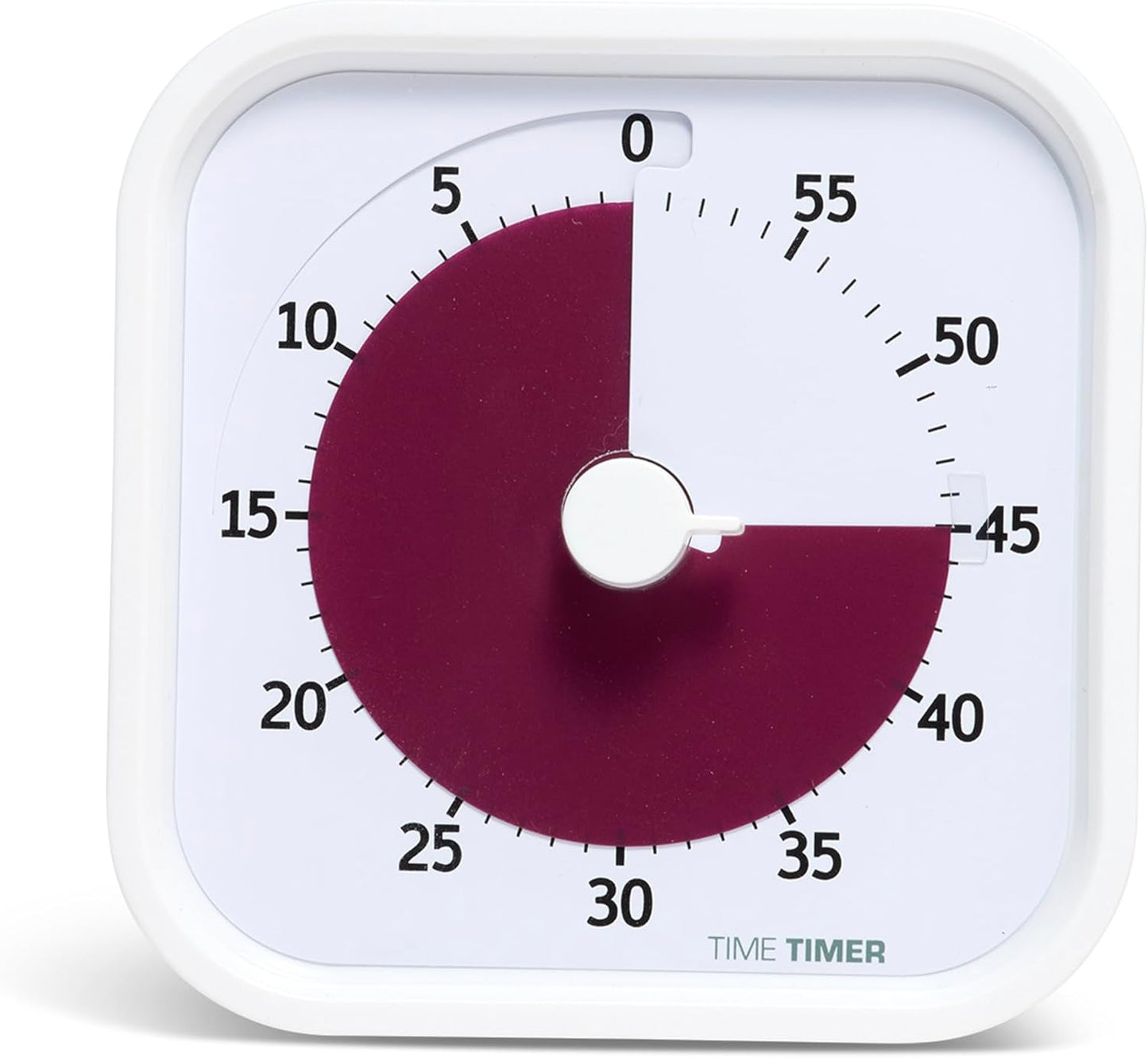 TIME TIMER Home MOD – 60-Minute Visual Timer Home Edition, Silent Operation Study Tool for Kids Desk, Homeschool Supplies, Office & Meetings (Fern Green)