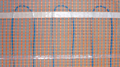 SunTouch TapeMat Electric Radiant Floor Heating Mat, Orange, 120V, 10 Sq Ft