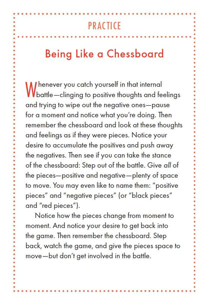 The Happiness Trap Cards: 50 ACT-Based Prompts, Practices, and Reflections to Help You Stop Struggling and Start Living