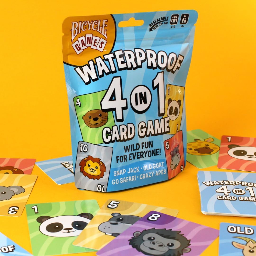 Bicycle Cats in the Corner Card Game for 2-4 Players Ages 6+