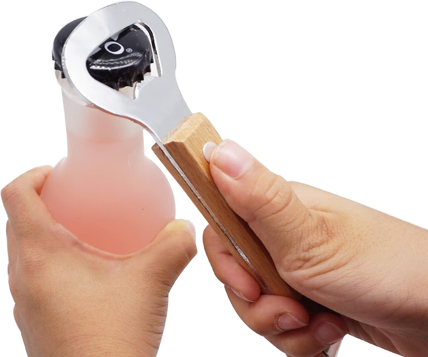 HANCELANT Can Punch Bottle Opener, Manual Stainless Steel Can Opener 1 Pack