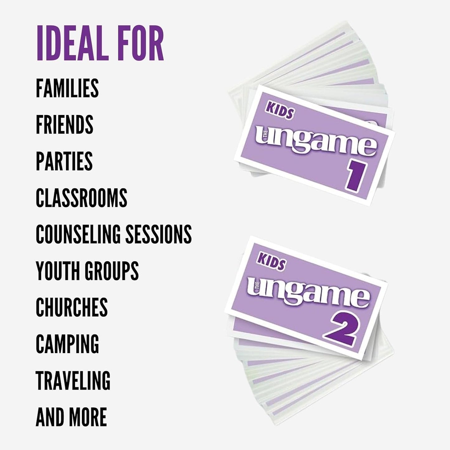 Pocket UNGAME - Seniors Edition - Non-Competitive Card Game for Seniors to Discuss, Share Values & self Express - Take a Walk Down Memory Lane - Age 55+