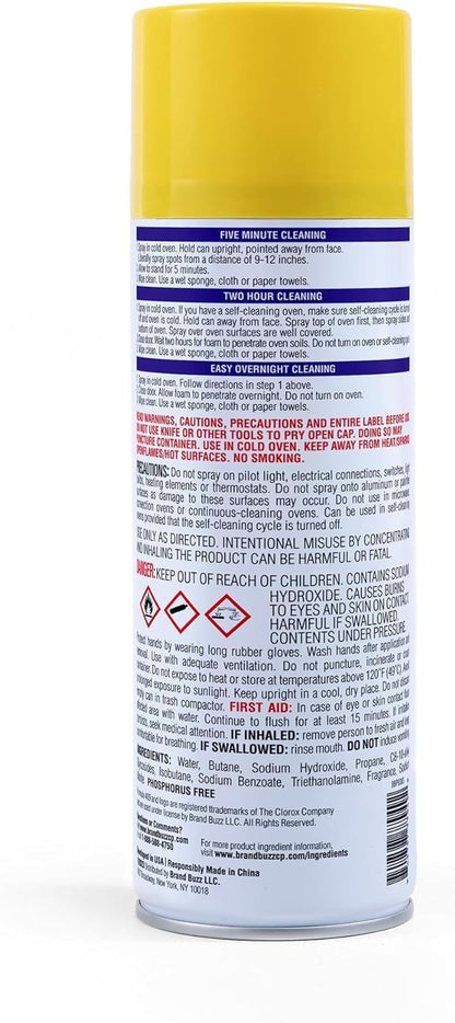 Formula 409 Heavy Duty Oven and Grill Cleaner Spray, Lemon Scent, 14.5 Oz