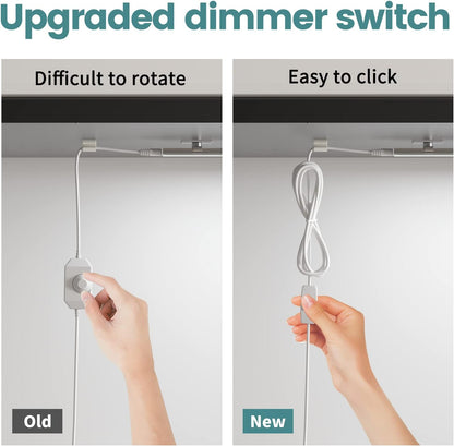 Motion Sensor Cabinet Lighting, 4500K Daylight, 3 Pack 12 inch Linkable