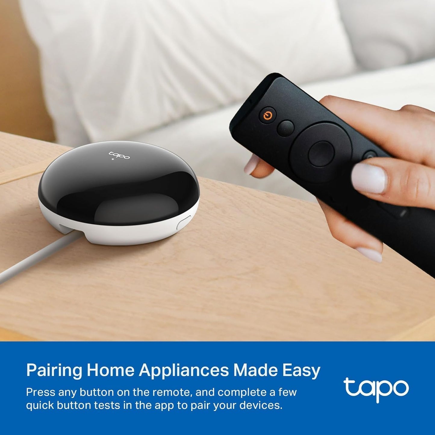 Tapo Smart Water Leak Detector, Requires Tapo Hub, T300 | Water Leak Sensor Wi-Fi with Rapid Dripping Detection, 90dB Adjustable Alarm, App Alerts, Works with Alexa and Google Home