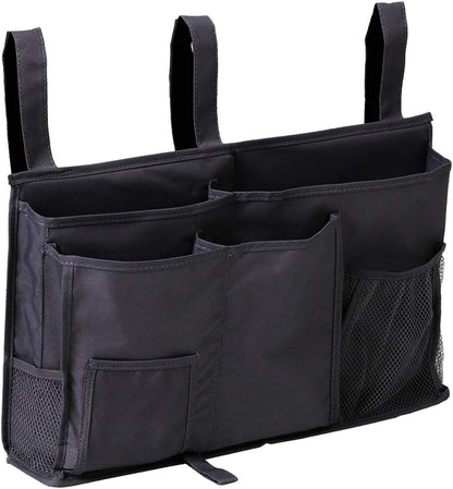 Sugaroom Bedside Storage Caddy, Bunk Bed Organizer Bed Storage Pocket Bedside Organizer Hanging Bed Storage Caddy for College Dorm Room, Hospital Bed Rails, Baby Bed, Camp