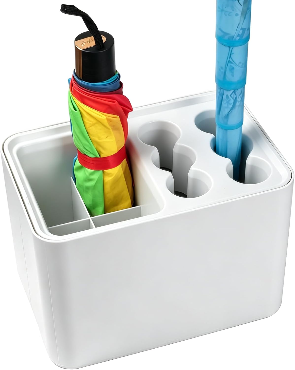 Umbrella Stand Rack Umbrella Holder with Drip Tray for Entryway Corner Home Office Decor Space Saving Organizer Stored 10 Umbrellas