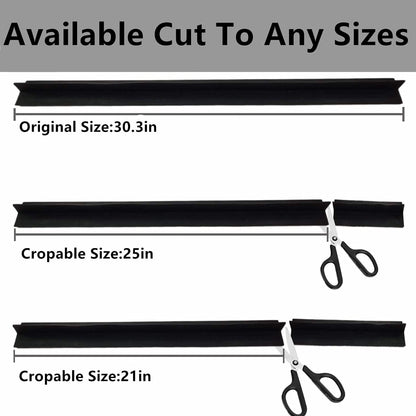 2 Pack Silicone Stove Gap Cover, 30" Kitchen Counter Gap Covers Heat Resistant Wide & Long Flexible Oven Gap Guards for Protect Gap Filler Sealing Spills
